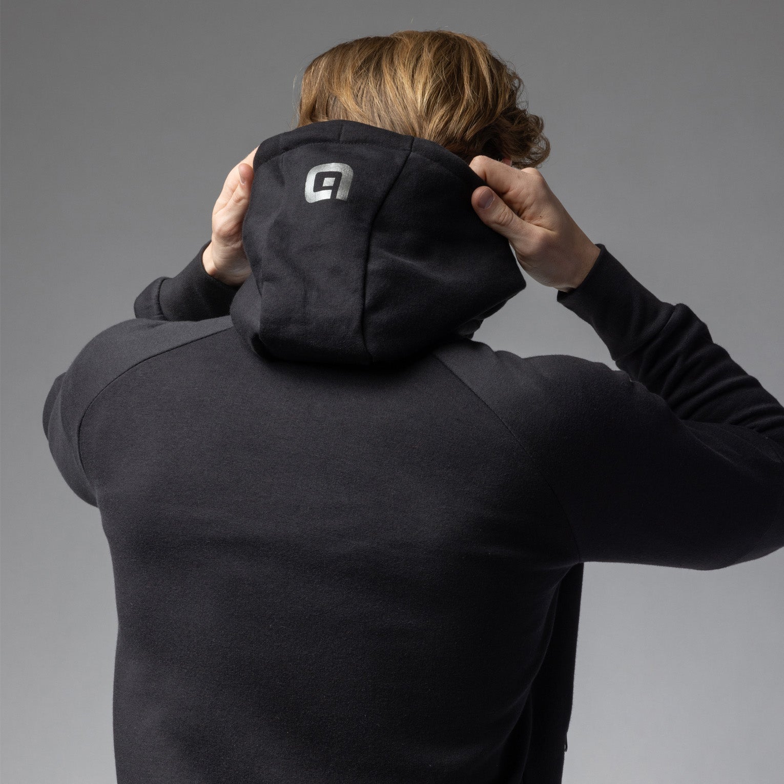 al-cycling-felpa-uomo-total-zip-con-cappuccio-e-maxi-logo image 4