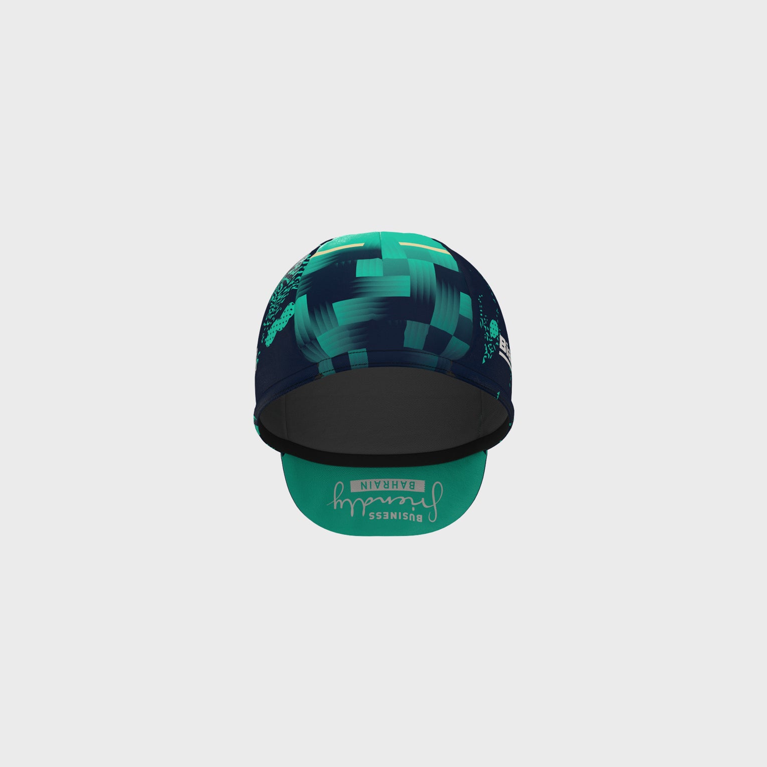 al-cycling-cappellino-unisex-bahrain-victorious-cotone-traspirante-protezione-so image 3