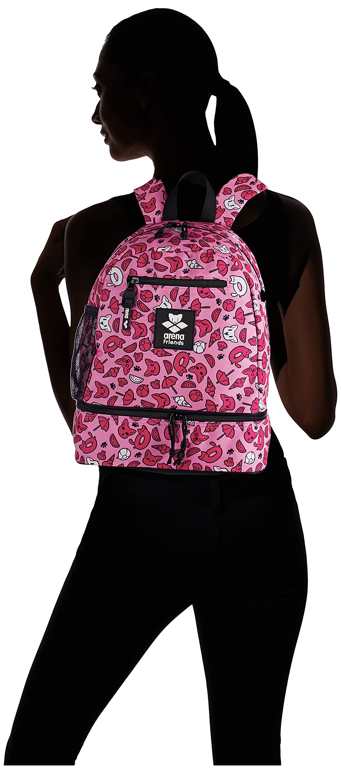 arena-zaino-bambini-rosa-20l-zaino-per-sport-e-tempo-libero-con-scomparto-per-at image 2
