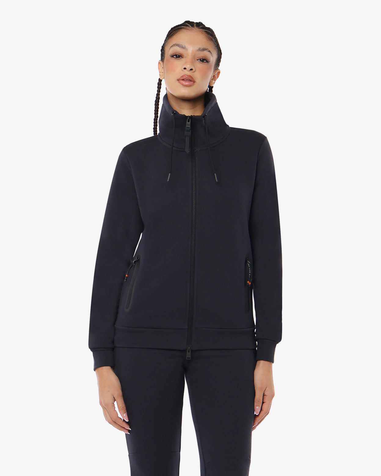 felpa-creed-jaked-felpa-con-zip-e-collo-alto-donna image 6