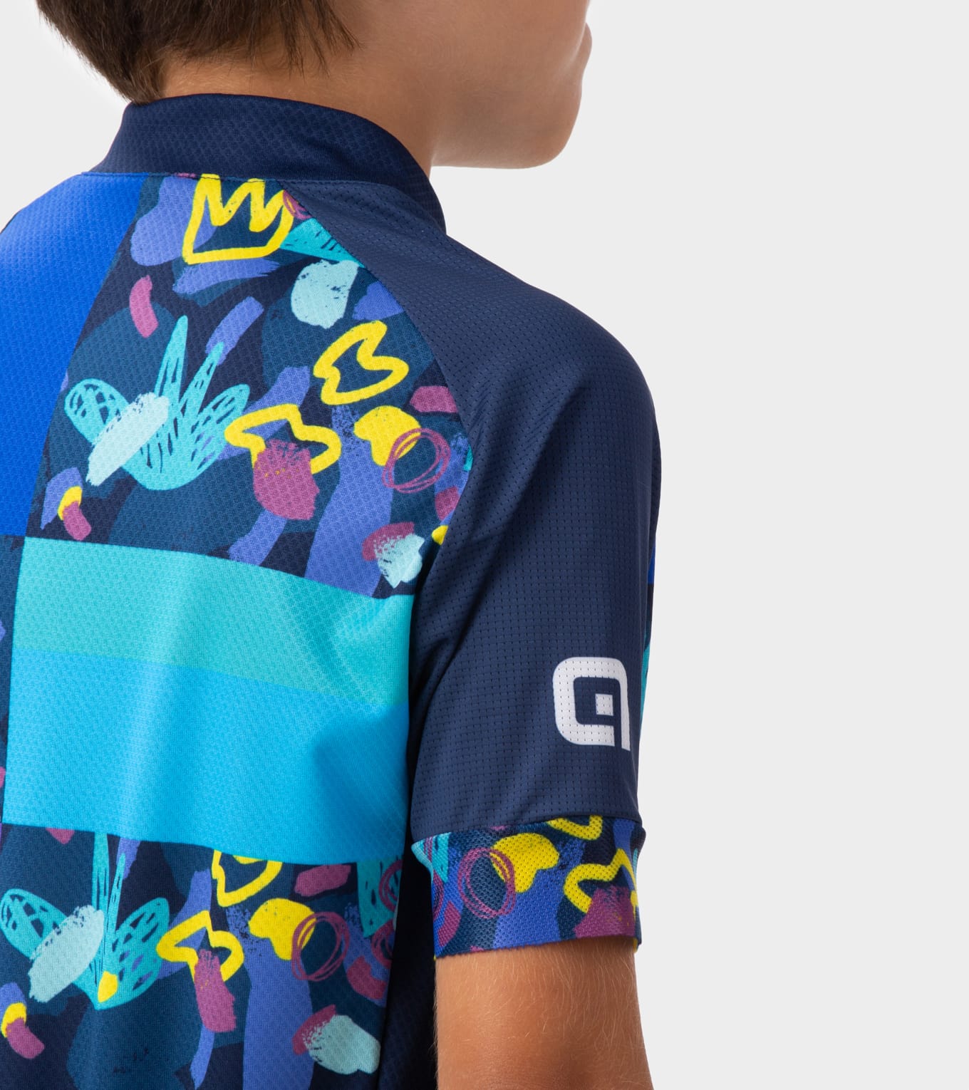 al-cycling-maglia-manica-corta-bambino-pastel image 4