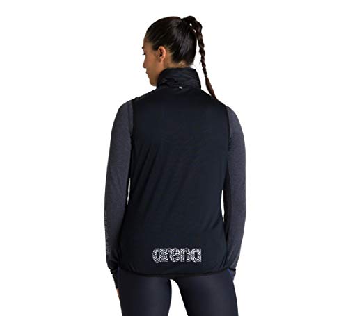 arena-w-padded-gilet-jacket-gilet-antivento-donna-imbottito-con-cappuccio-nero-t image 7