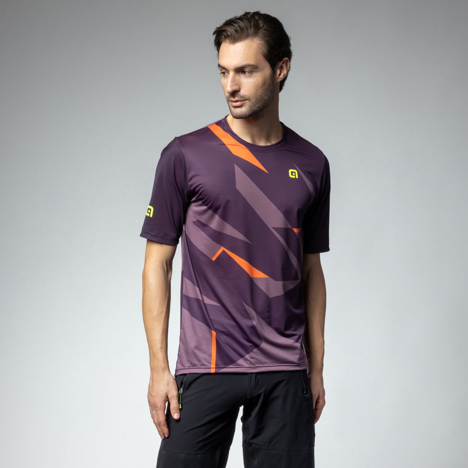 al-cycling-maglia-manica-corta-uomo-omega-jersey-mtb-off-road-in-tessuto-air-dot image 6