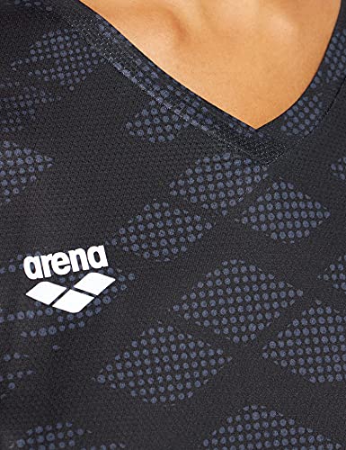 arena-w-run-s-s-mesh-solid-maglietta-running-a-maniche-corte-donna-2 image 8