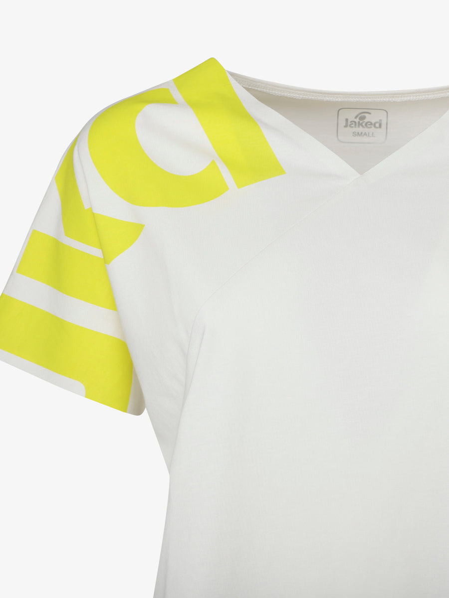 t-shirt-donna-jaked-manhattan-a-manica-corta-jersey-di-cotone-con-scollo-a-v-e-t image 8
