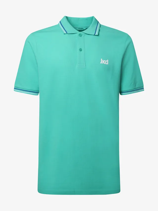 polo-uomo-jaked-logo-20-in-piquet-di-cotone-con-bottoni-vestibilit-regular image 1