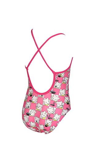 arena-kids-girl-s-arena-friends-swimsuit-cross-back-costume-intero-bambine-e-rag image 6