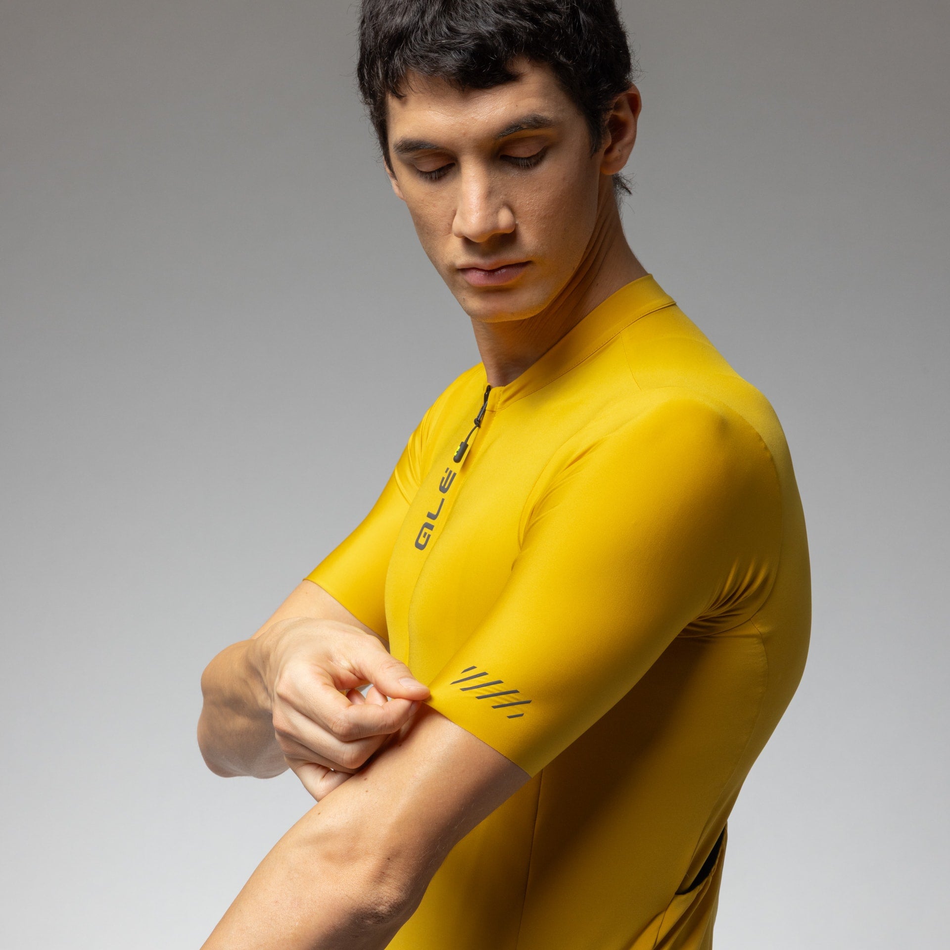 al-cycling-maglia-manica-corta-uomo-color-block-off-road-con-quarta-tasca image 2