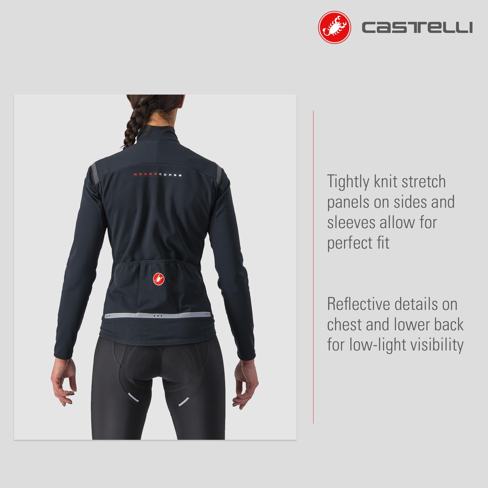 castelli-squadra-stretch-w-jacket-giacca-antivento-donna-per-ciclismo image 3