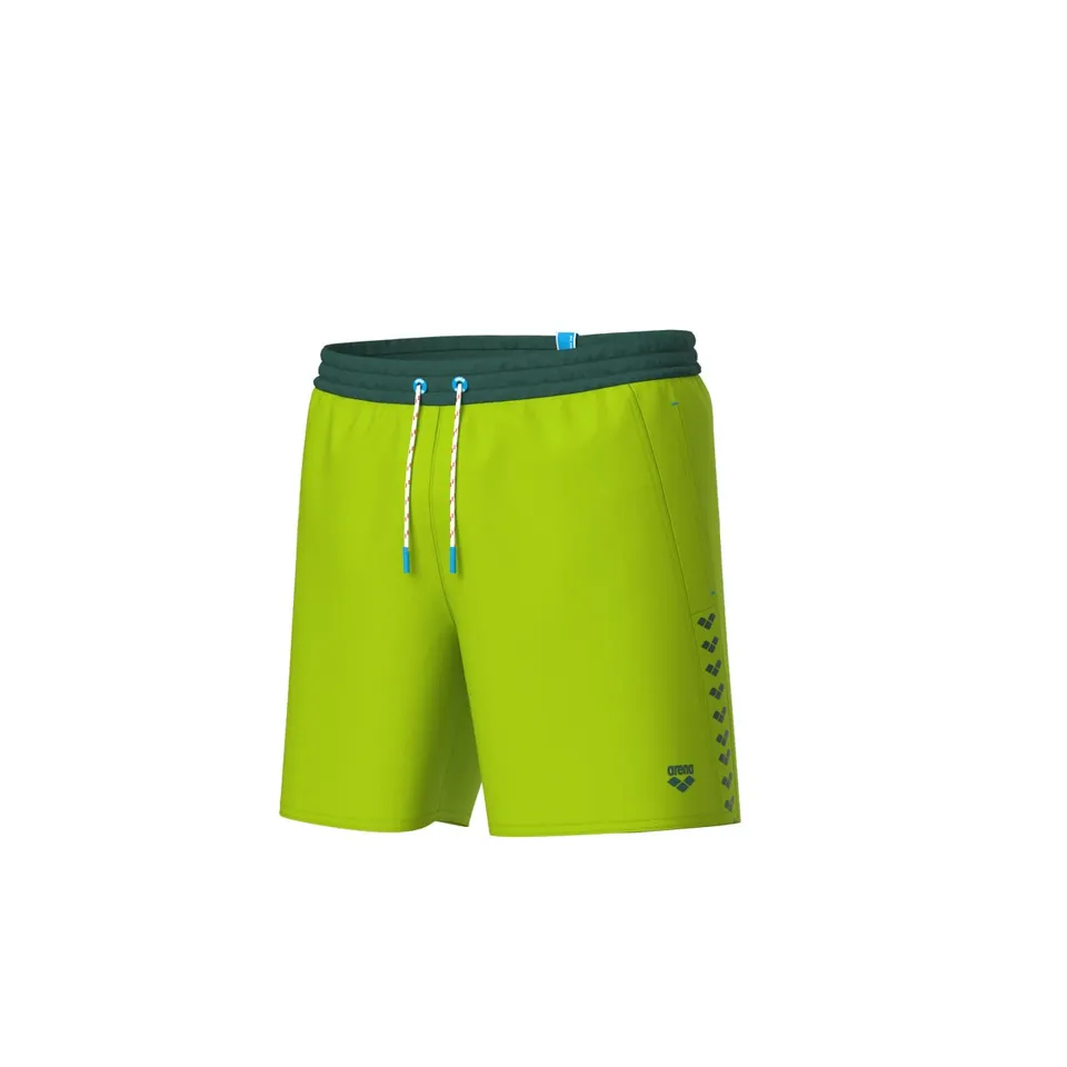 arena-team-stripe-beach-boxer-uomo-pantaloncino-da-spiaggia-in-poliestere-ricicl image 1