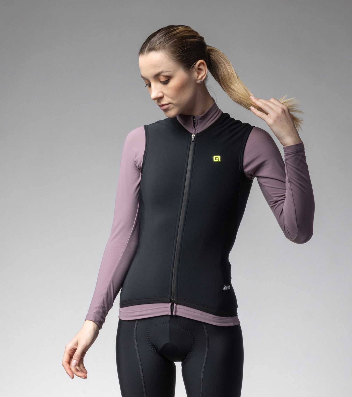 al-cycling-gilet-donna-thermo-smanicato-termico-multi-funzione image 6