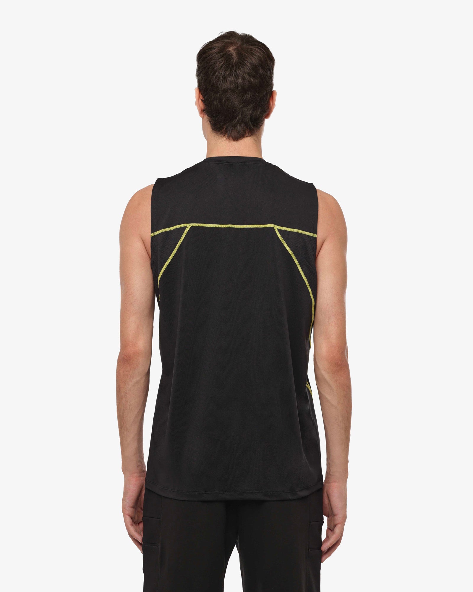 canotta-activewear-numb3rs-jaked-t-shirt-senza-maniche-con-inserti-in-microrete image 7