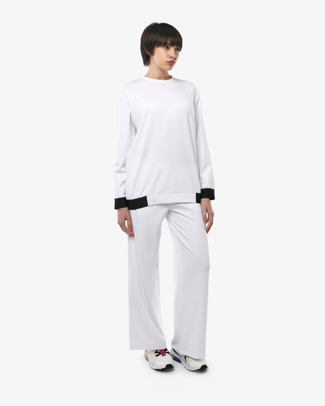 pantalone-felpa-sportswear-reset-jaked-donna-linea-ampia-jersey-tecnico image 5