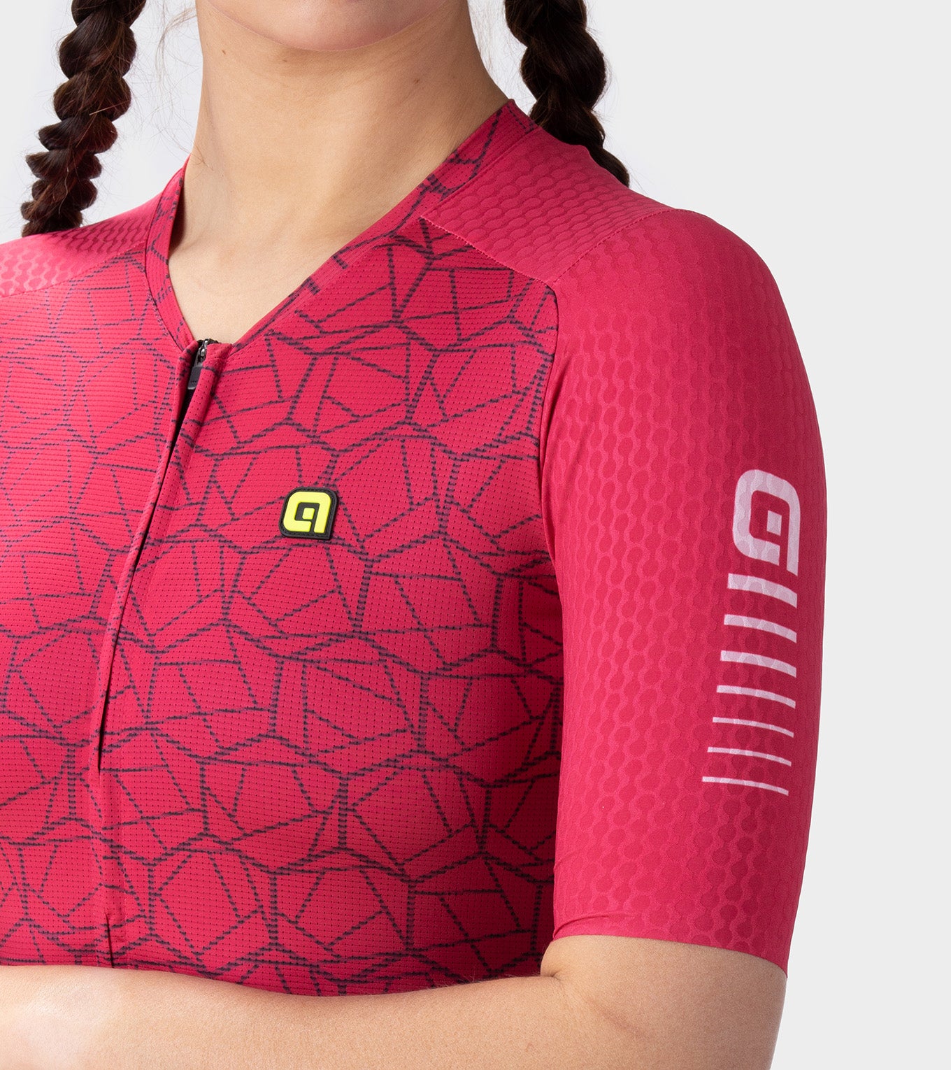 al-cycling-maglia-manica-corta-donna-velocity-jersey-aerodinamica-con-tecnologia image 5