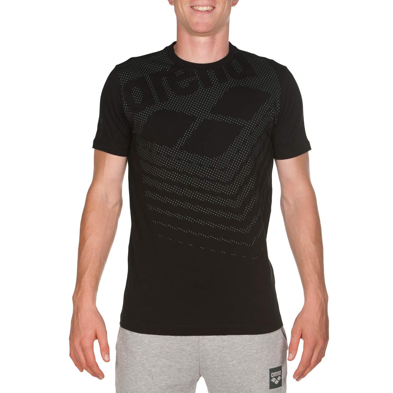 arena-m-essential-bilogo-s-s-maglia-casual-uomo-2 image 1