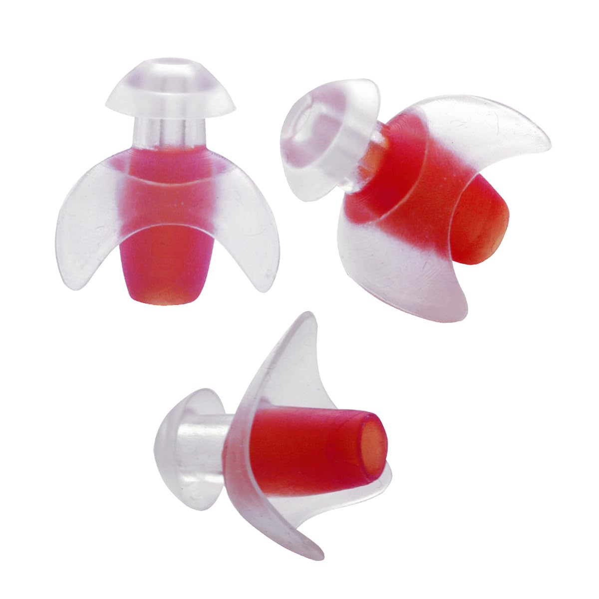 arena-ergo-earplug-tappi-per-orecchie-nuoto-silicone-morbido-unisex-trasparente- image 1