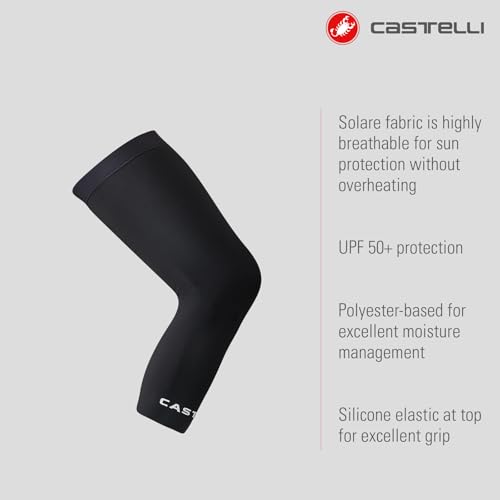 castelli-upf-50-knee-3-sleeve-leg-sleeve-unisex-protezione-solare-per-ciclismo-n image 4