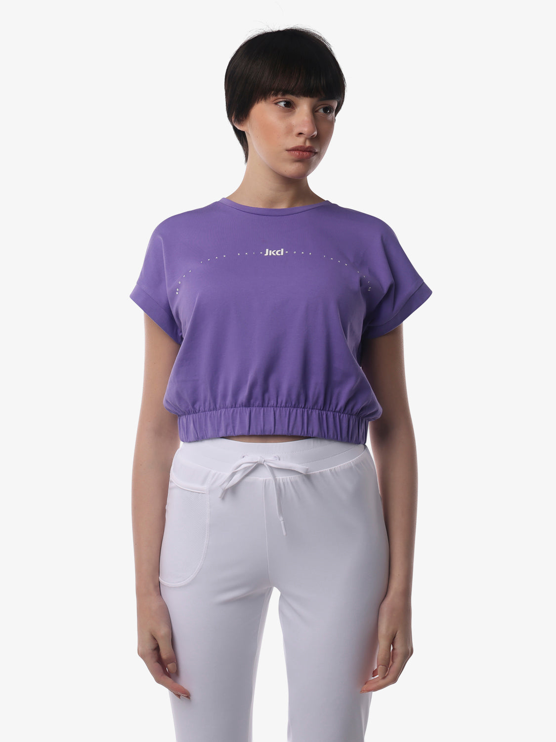 jaked-sportswe-kotton-mix-t-shirt-a-manica-corta-donna image 2
