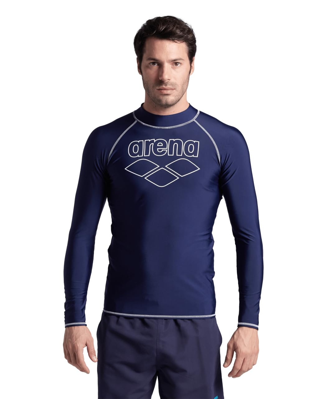 arena-men-s-rash-vest-l-s-graphic-rash-guard-uomo image 6