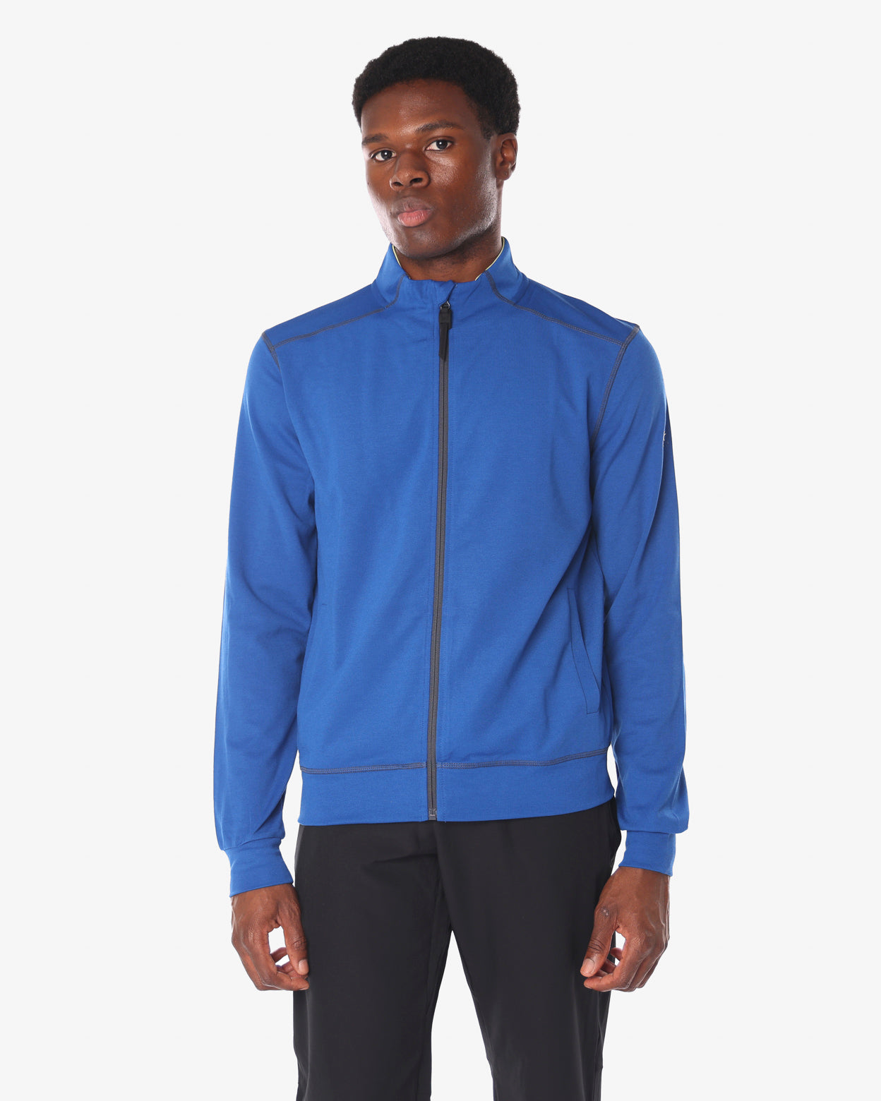 jaked-felpa-reset-felpa-con-zip-e-colletto-uomo image 2