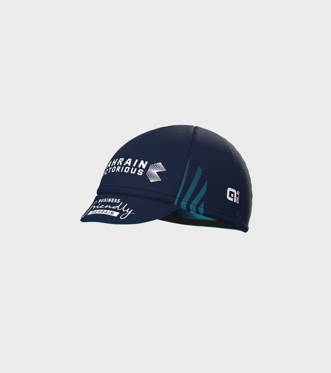 cappellino-unisex-al-cycling-bahrain-victorious-protezione-solare image 1