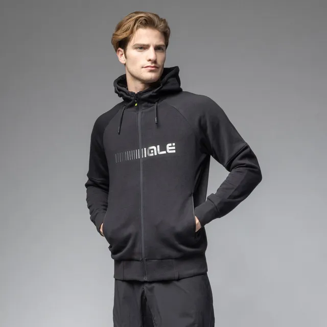 al-cycling-felpa-uomo-total-zip-con-cappuccio-e-maxi-logo image 1