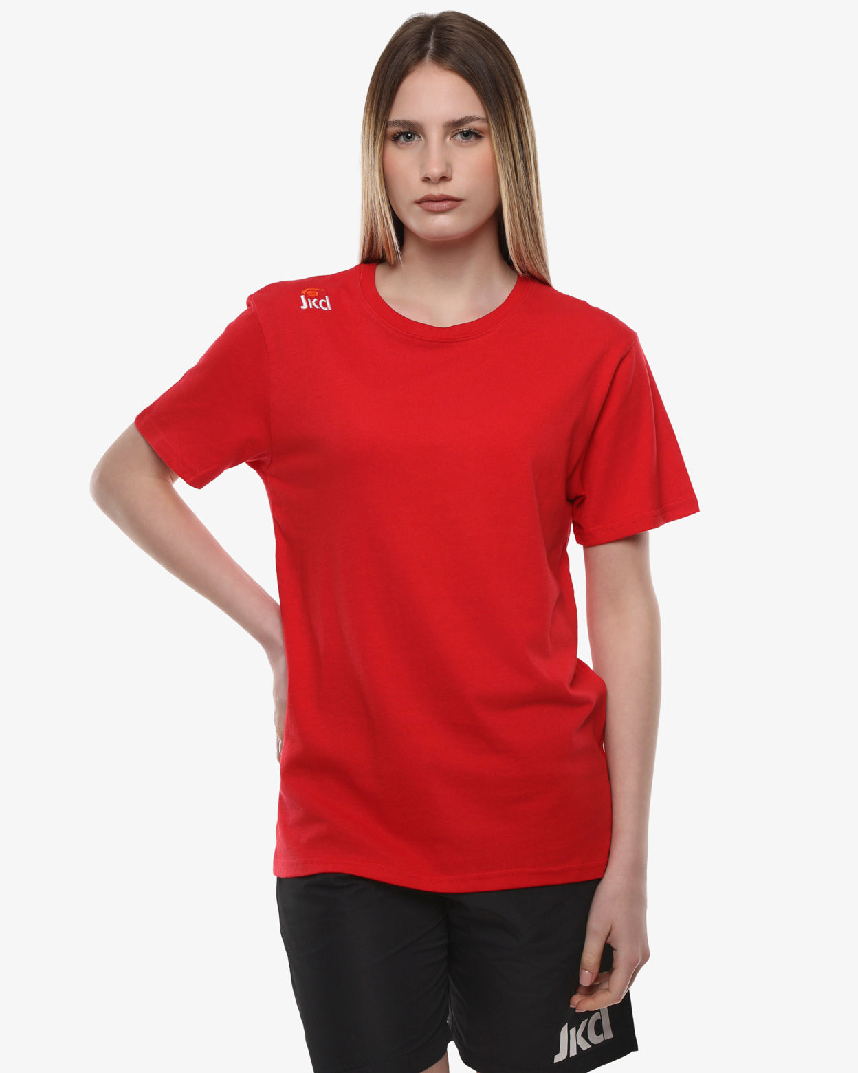 t-shirt-jaked-elite-manica-corta-donna-tessuto-tecnico-antipiega-stile-sportivo- image 5