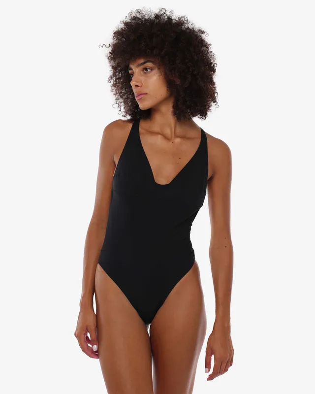 jaked-scuba-costume-intero-donna-sfoderato-con-scollo-profondo-e-bretelle-incroc image 1