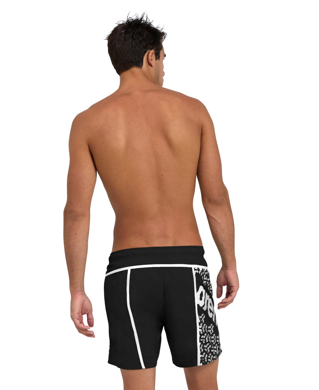 arena-men-s-arena-pro-file-beach-boxer-logo-costume-da-bagno-boxer-uomo-con-logo image 2