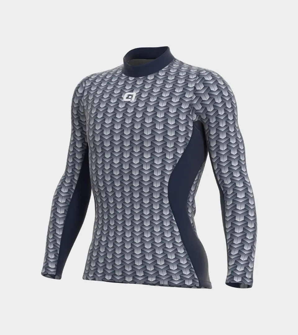 sottomaglia-manica-lunga-uomo-al-cycling-cubes-in-primaloft image 1