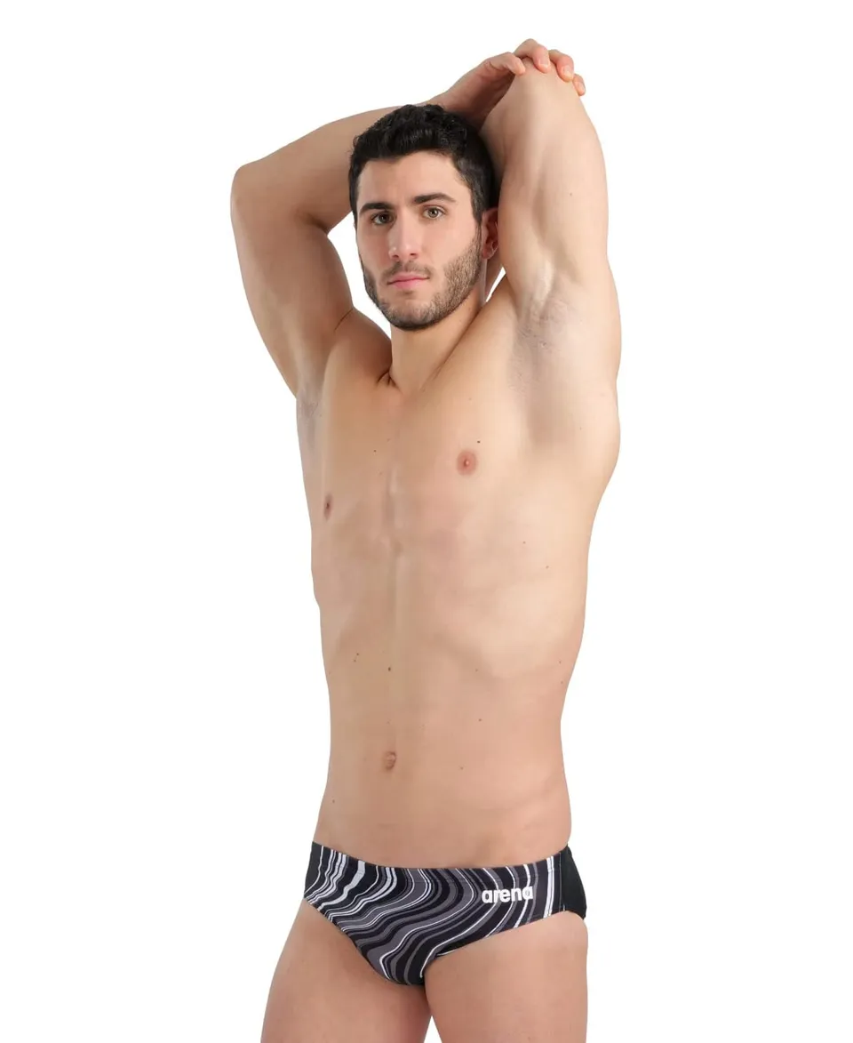 arena-costume-da-bagno-uomo-marbled-costume-intero-performance image 1