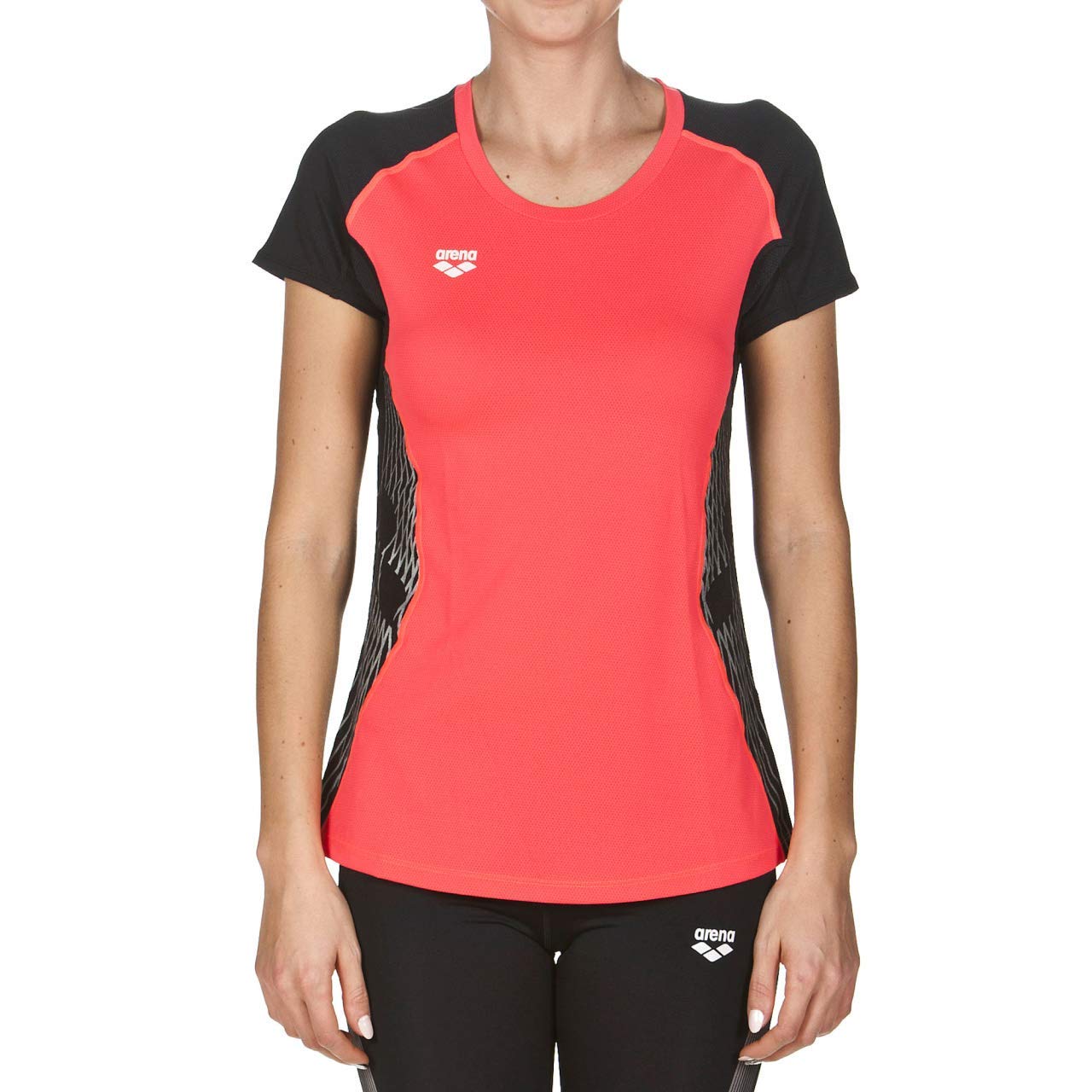 arena-w-run-s-s-panel-maglia-donna-t-shirt-running-traspirante image 4