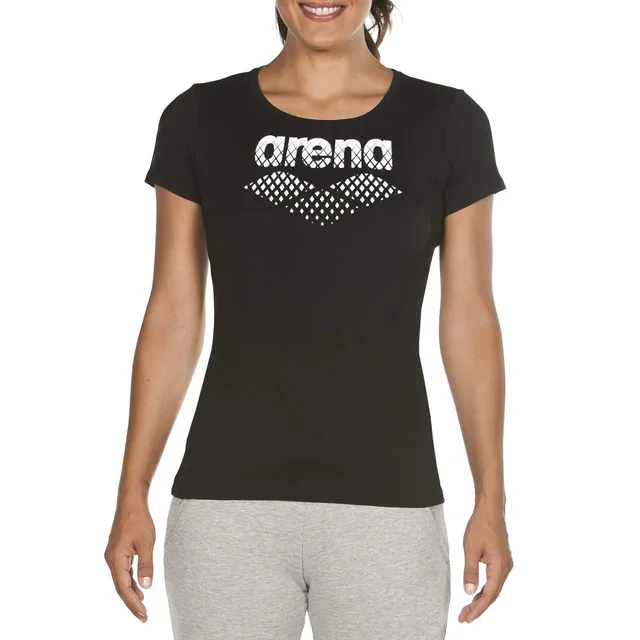 arena-w-essential-big-logo-t-shirt-donna image 1