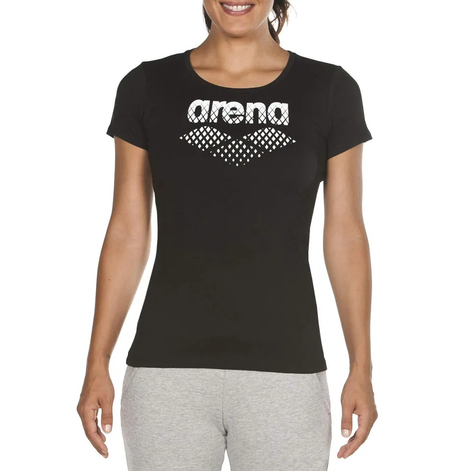 arena-w-essential-big-logo-t-shirt-donna image 1