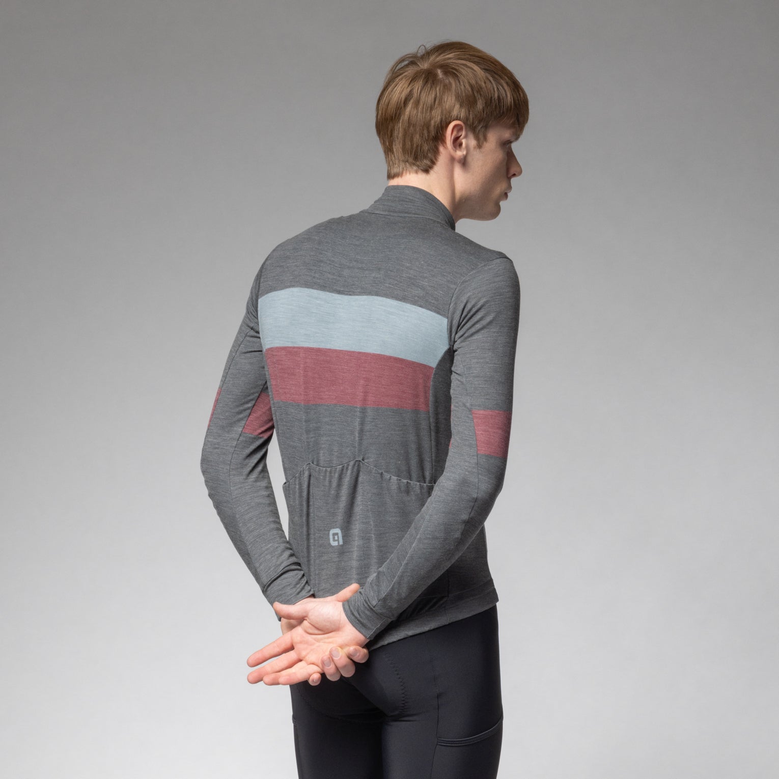 maglia-manica-lunga-uomo-al-cycling-wool-line-gravel-e-strada image 2