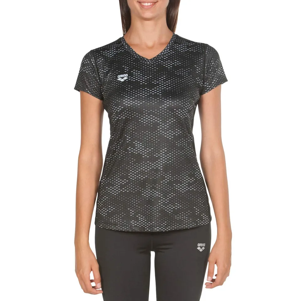 arena-w-run-s-s-maglia-da-running-donna-in-tessuto-rete-traspirante image 1