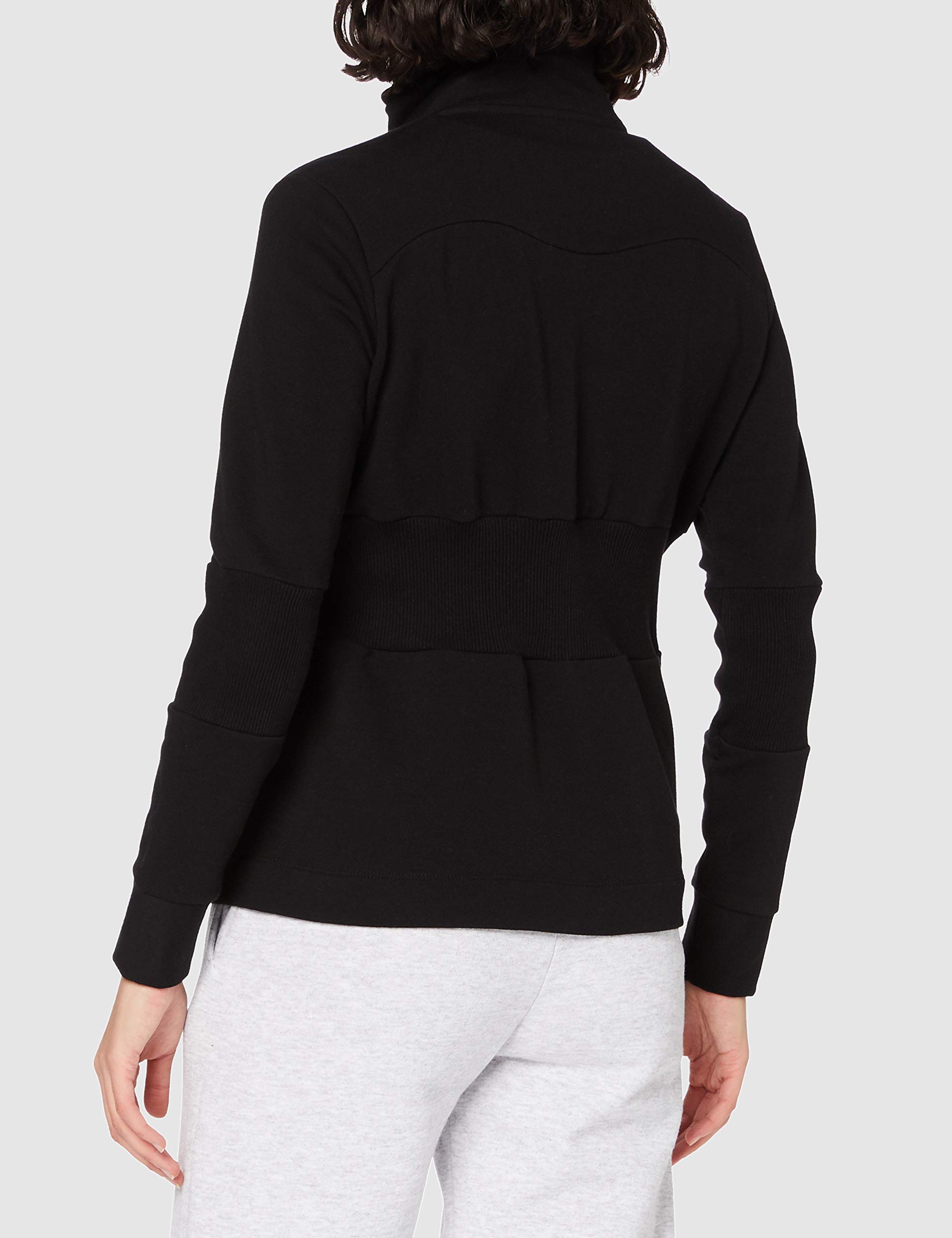 arena-w-f-z-jacket-rib-insert-giacca-donna-nera image 4