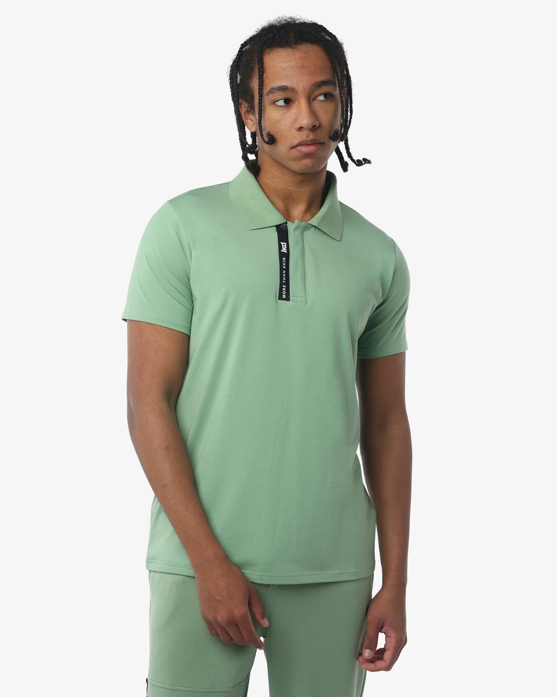 jaked-polo-bottoni-jomei-uomo-polo-tecnica-sportswear-con-colletto-a-costine image 2