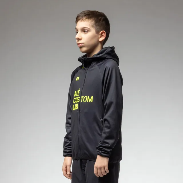 al-cycling-sweatshirt-bambino-felpa-con-2-tasche-zip image 1