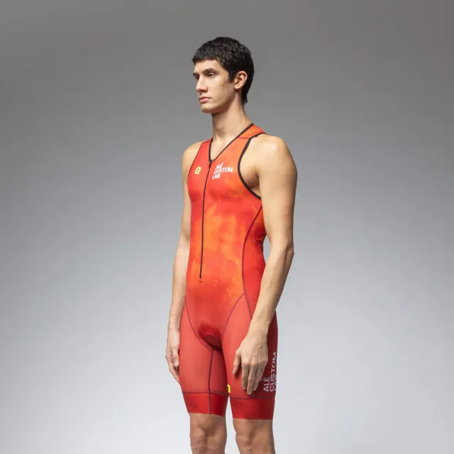 al-cycling-front-zipper-skinsuits-man-tuta-da-triathlon-con-zip-frontale-e-tessu image 1