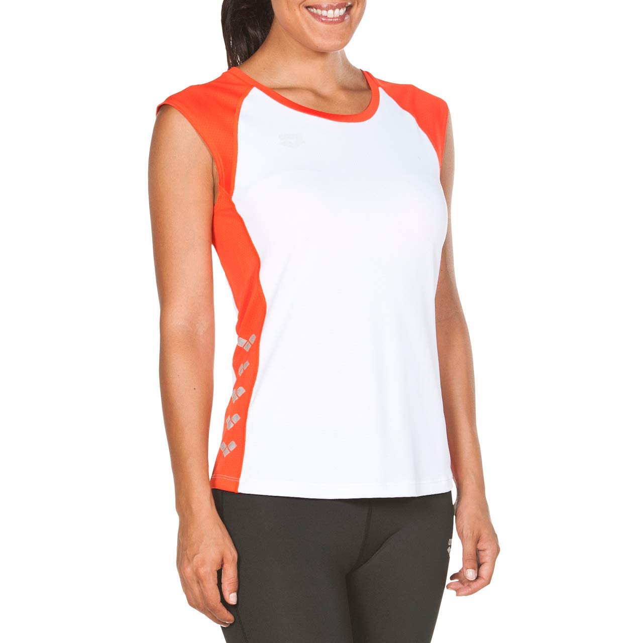 arena-w-run-s-s-tech-maglia-donna-t-shirt-tecnica-da-running-a-maniche-corte image 3