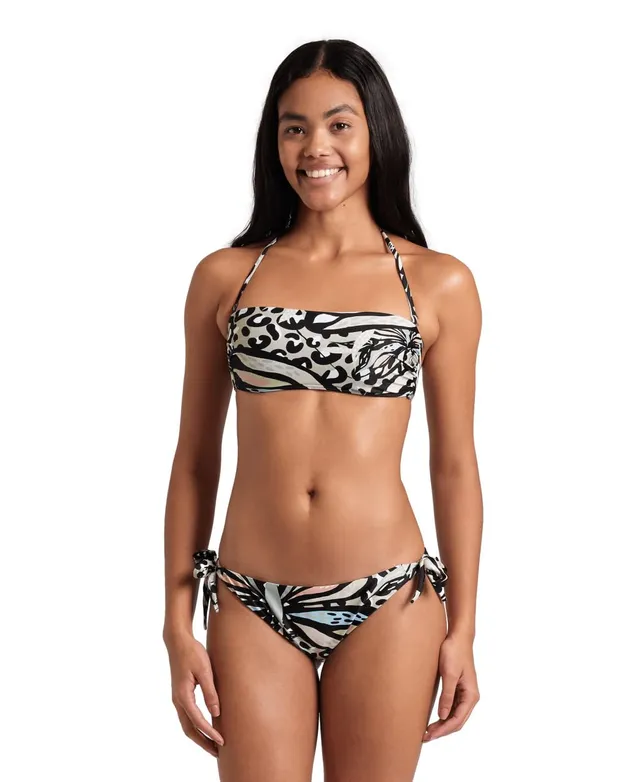arena-water-print-bikini-bandeau-donna-due-pezzi image 1