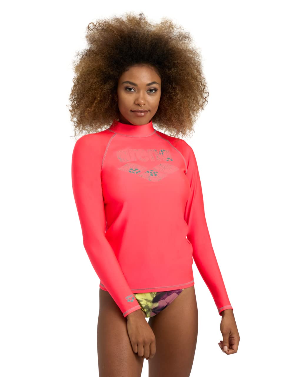 arena-women-s-arena-rash-vest-l-s-graphic-maglia-rash-guard-donna-maniche-lunghe image 6