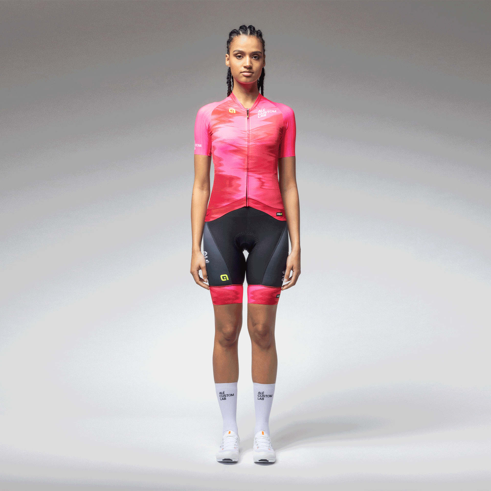 al-cycling-maglia-manica-corta-donna-body-mapping-e-tessuto-microforato image 3