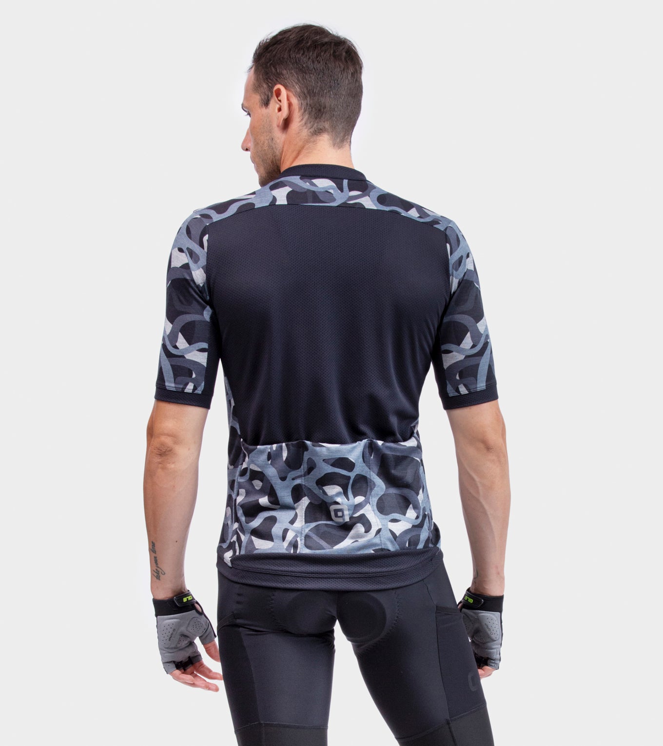 al-cycling-maglia-manica-corta-uomo-woodland-maglia-in-lana-merino-per-gravel-e- image 2