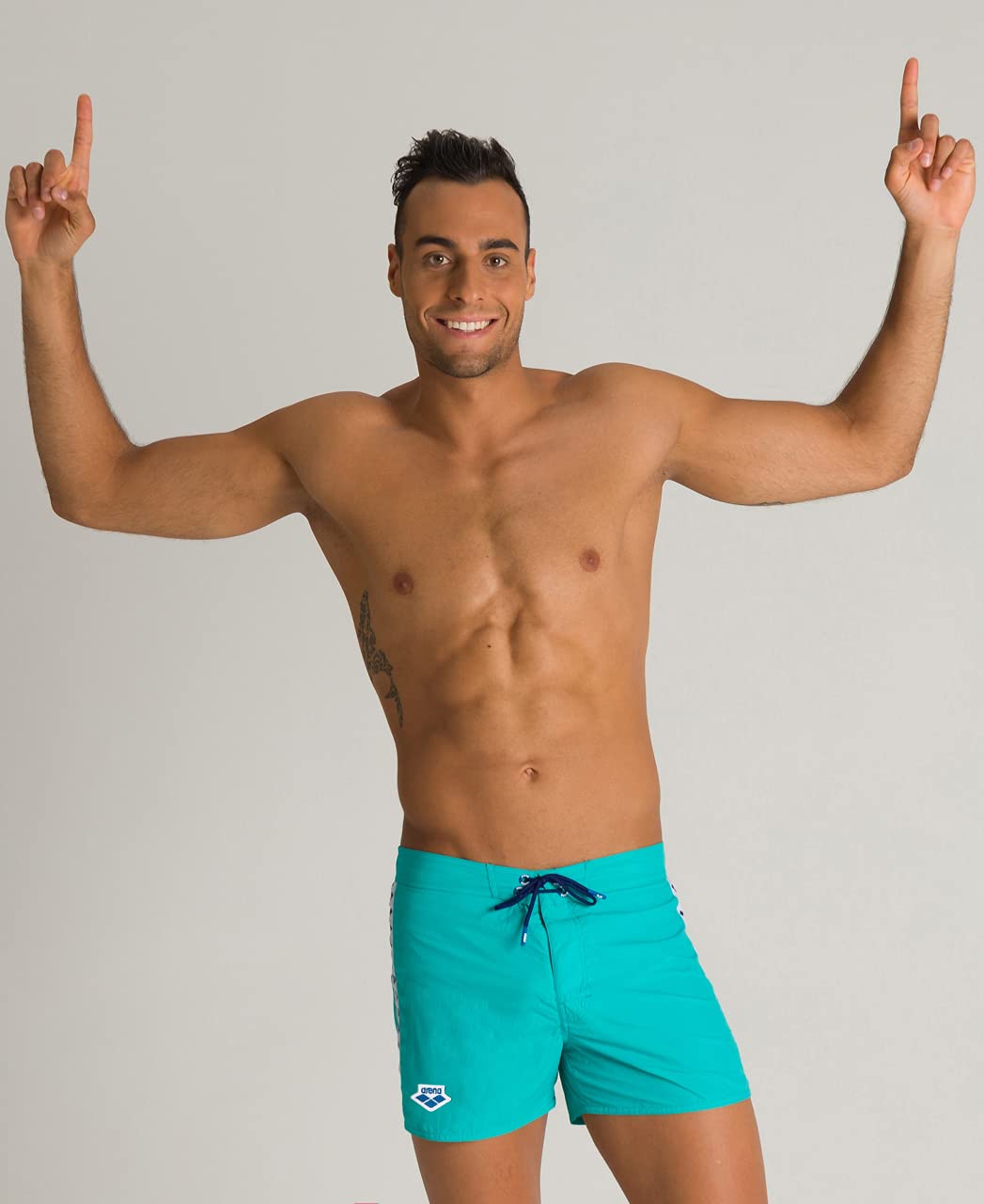 arena-icons-x-short-costume-a-pantaloncino-uomo-blu image 2