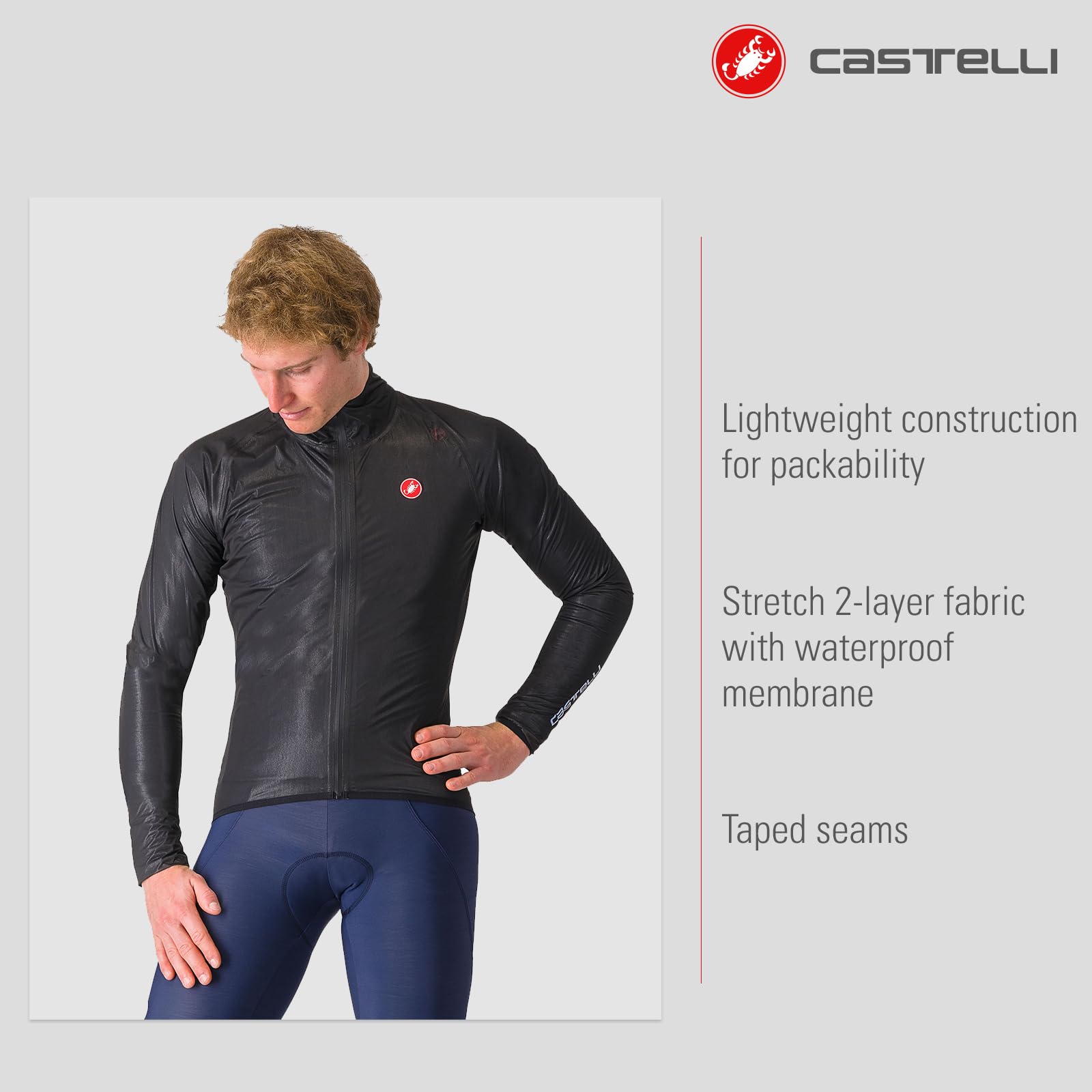 castelli-squall-shell-giacca-tecnica-uomo-antivento-impermeabile-leggera-114g-st image 2