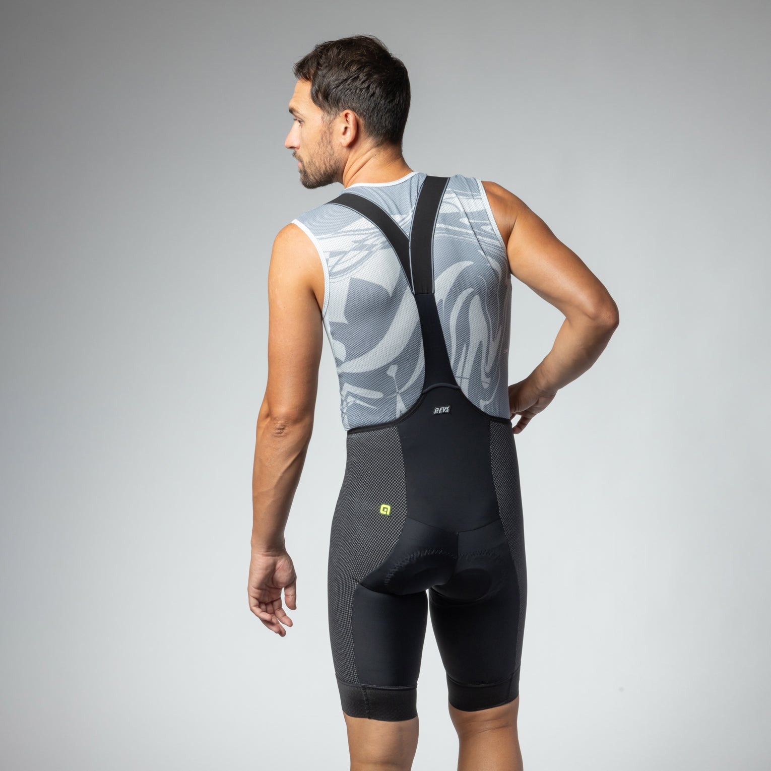 al-cycling-pantaloncino-con-bretelle-uomo-pro-race-strong image 3