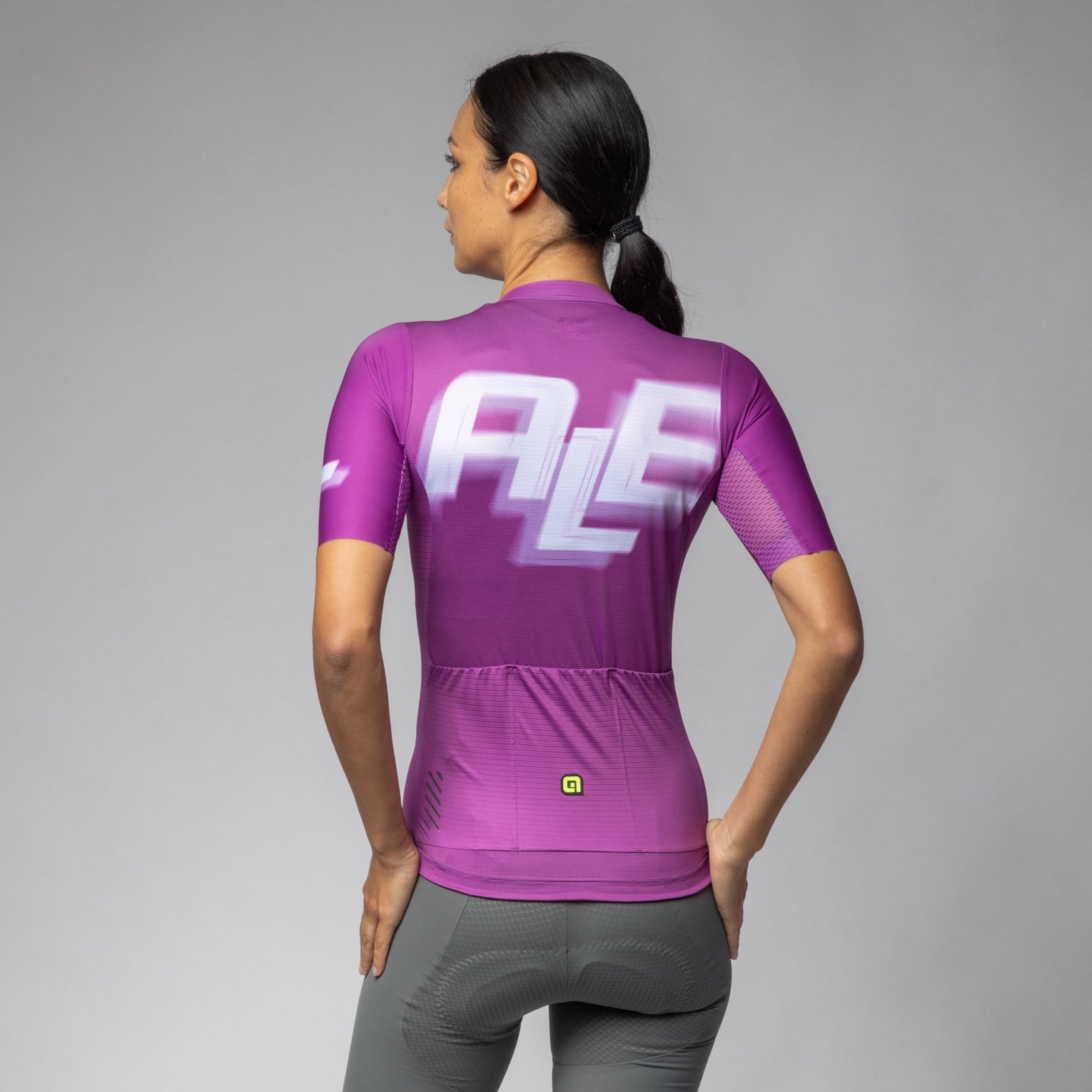 al-cycling-maglia-manica-corta-donna-sauvage-jersey-body-mapping-rap-dry-carbon image 2