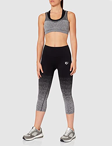 arena-w-seamless-3-4-tight-leggings-3-4-senza-cuciture-donna-nero image 8